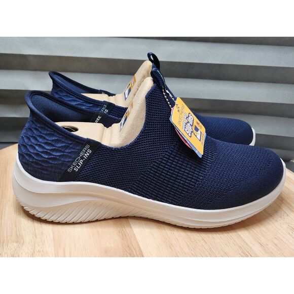 Skechers Hands Free Slip-Ins Memory Foam Women's size 11 Wide Fit Navy - Picture 8 of 11